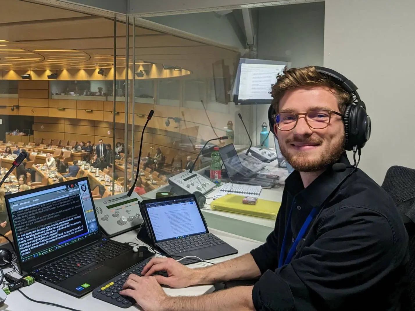 Live-Übersetzung mit KI